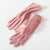 Women's Fashion Solid Color Velvet Polyester Gloves 1 Pair