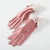 Women's Fashion Solid Color Velvet Polyester Gloves 1 Pair