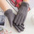 Women's Fashion Solid Color Velvet Polyester Gloves 1 Pair