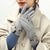 Women's Fashion Solid Color Velvet Polyester Gloves 1 Pair