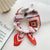 Women's Fashion Stripe Cotton And Linen Printing Cotton Linen Scarves