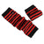 Women's Fashion Stripe Knitted Fabric Arm Sleeves