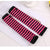 Women's Fashion Stripe Knitted Fabric Arm Sleeves