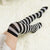 Women's Fashion Stripe Polyester Over The Knee Socks 2 Pieces