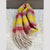 Women's Fashion Stripe Polyester Tassel Winter Scarves