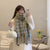 Women's Fashion Stripe Polyester Tassel Winter Scarves