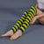 Women's Fashion Stripe Solid Color Acrylic Jacquard Over The Knee Socks