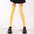 Women's Fashion Stripe Solid Color Acrylic Jacquard Over The Knee Socks