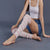 Women's Fashion Stripe Solid Color Acrylic Jacquard Over The Knee Socks