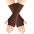 Women's Fashion Stripe Solid Color Knitted Fabric Scarves & Gloves Gloves