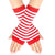 Women's Fashion Stripe Solid Color Knitted Fabric Scarves & Gloves Gloves