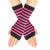 Women's Fashion Stripe Solid Color Knitted Fabric Scarves & Gloves Gloves