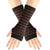 Women's Fashion Stripe Solid Color Knitted Fabric Scarves & Gloves Gloves