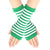 Women's Fashion Stripe Solid Color Knitted Fabric Scarves & Gloves Gloves