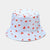 Women's Fashion Vegetable Printing Wide Eaves Bucket Hat