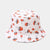 Women's Fashion Vegetable Printing Wide Eaves Bucket Hat