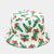 Women's Fashion Vegetable Printing Wide Eaves Bucket Hat