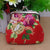 Women's Flower Canvas Lock Clasp Wallets