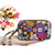 Women's Flower Oxford Cloth Zipper Wallets