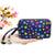 Women's Flower Oxford Cloth Zipper Wallets