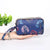 Women's Flower Oxford Cloth Zipper Wallets