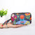 Women's Flower Oxford Cloth Zipper Wallets