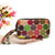 Women's Flower Oxford Cloth Zipper Wallets