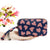 Women's Flower Oxford Cloth Zipper Wallets