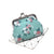 Women's Flower Pu Leather Buckle Coin Purses