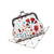 Women's Flower Pu Leather Buckle Coin Purses