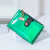 Women's Flower Pu Leather Zipper Buckle Coin Purses