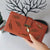 Women's Flower Pu Leather Zipper Buckle Wallets