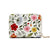 Women's Flower Pu Leather Zipper Wallets