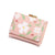 Women's Flower Pu Leather Zipper Wallets