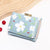 Women's Flower Pu Leather Zipper Wallets