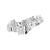 Women's French Style IG Style Irregular Metal Plating Hair Clip