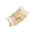 Women's French Style IG Style Irregular Metal Plating Hair Clip