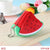 Women's Fruit Plush Multicolor Zipper Kids Wallets