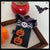 Women's Funny Classic Style Halloween Pattern Felt Fabric Hair Clip