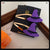 Women's Funny Classic Style Halloween Pattern Felt Fabric Hair Clip