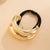 Women's Glam Classic Style Shiny Geometric Alloy Plating Hair Tie