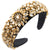 Women's Glam Luxurious Shiny Color Block Alloy Inlay Glass Hair Band