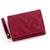 Women's Heart Shape Pu Leather Embroidery Zipper Wallets