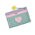 Women's Heart Shape Pu Leather Open Wallets