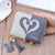 Women's Heart Shape Pu Leather Zipper Coin Purses