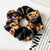 Women's Hip-Hop Funny Halloween Pattern Printing Pumpkin Cloth Hair Tie