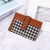 Women's Houndstooth Plaid Pu Leather Buckle Wallets