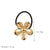 Women's IG Style Basic Sweet Red Heart Flower Bow Knot Alloy Three-dimensional Imitation Pearl Hair Tie