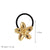 Women's IG Style Basic Sweet Red Heart Flower Bow Knot Alloy Three-dimensional Imitation Pearl Hair Tie