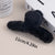 Women's IG Style Casual Korean Style Solid Color Hanger-Shaped Plush Acetic Acid Sheets Hair Claws